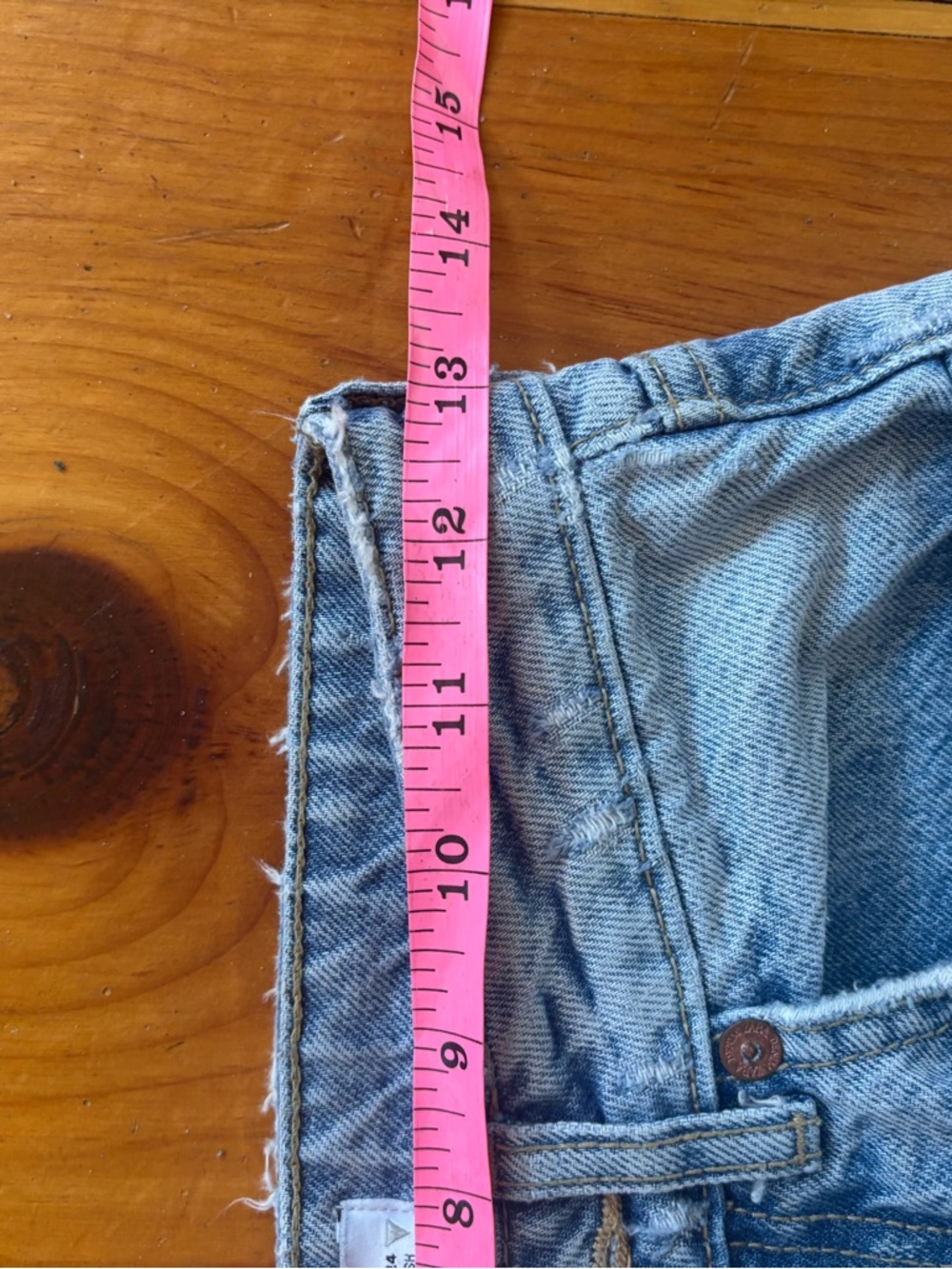 ZARA Distressed High Rise Mom Jeans Size 2 - Picture 7 of 11
